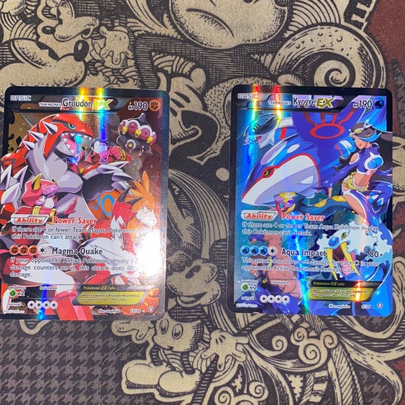 FA hollow team Aqua and Magma Kyogre & Groudon - Picture 1 of 5